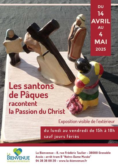 Les santons de Pâques racontent la passion du Christ Les santons de Pâques racontent la passion du Christ